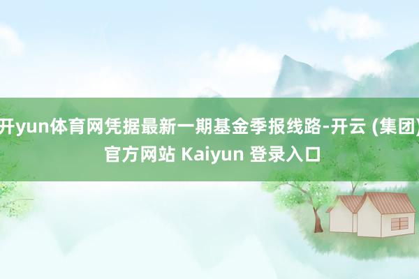 开yun体育网凭据最新一期基金季报线路-开云 (集团) 官方网站 Kaiyun 登录入口