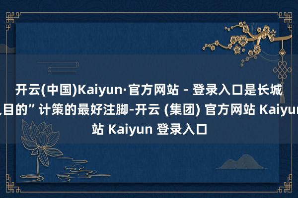 开云(中国)Kaiyun·官方网站 - 登录入口是长城汽车“经久目的”计策的最好注脚-开云 (集团) 官方网站 Kaiyun 登录入口