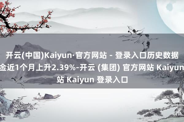 开云(中国)Kaiyun·官方网站 - 登录入口历史数据知晓该基金近1个月上升2.39%-开云 (集团) 官方网站 Kaiyun 登录入口